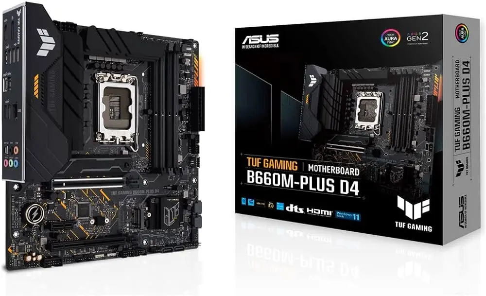 CM INTEL ASUS TUF GAMING B660M-PLUS  DDR4